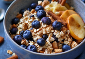 Dairy Free Blueberry Muesli