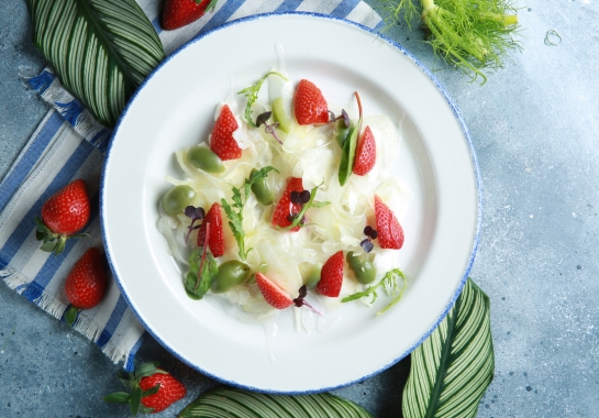 Fennel and Strawberry Salad