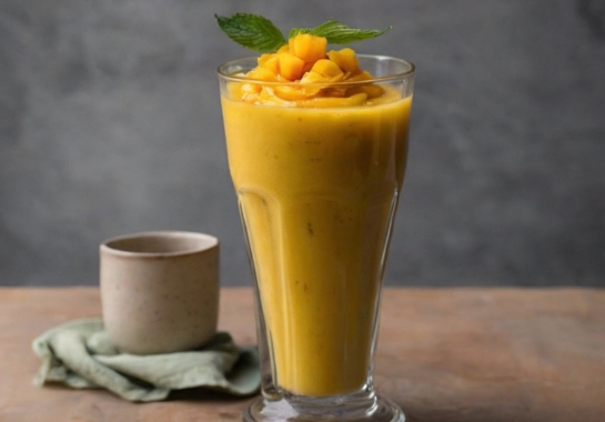 Green Tea and Mango Blast
