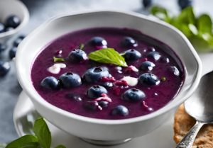 Scandinavian Blueberry Soup