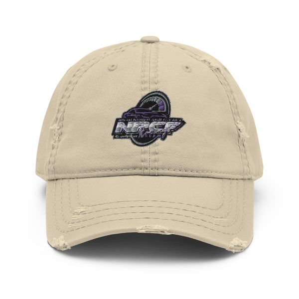 Distressed Dad Hat Khaki Front 658C7D25670Fa | Distressed Dad Hat | National Pancreatic Cancer Foundation