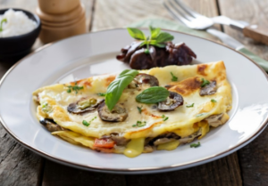 Mushroom Omelette