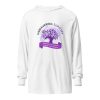 unisex hooded long sleeve tee white front 6594e6e779055